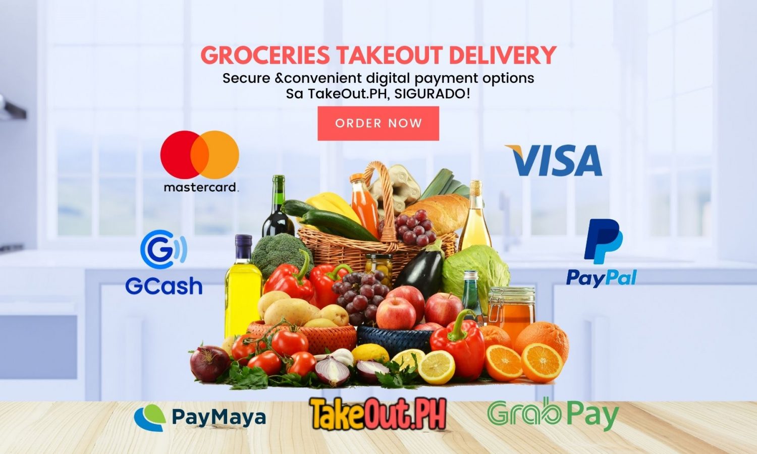 TakeOutPH Payment Methods